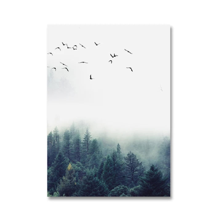 Misty Pines Forestscape