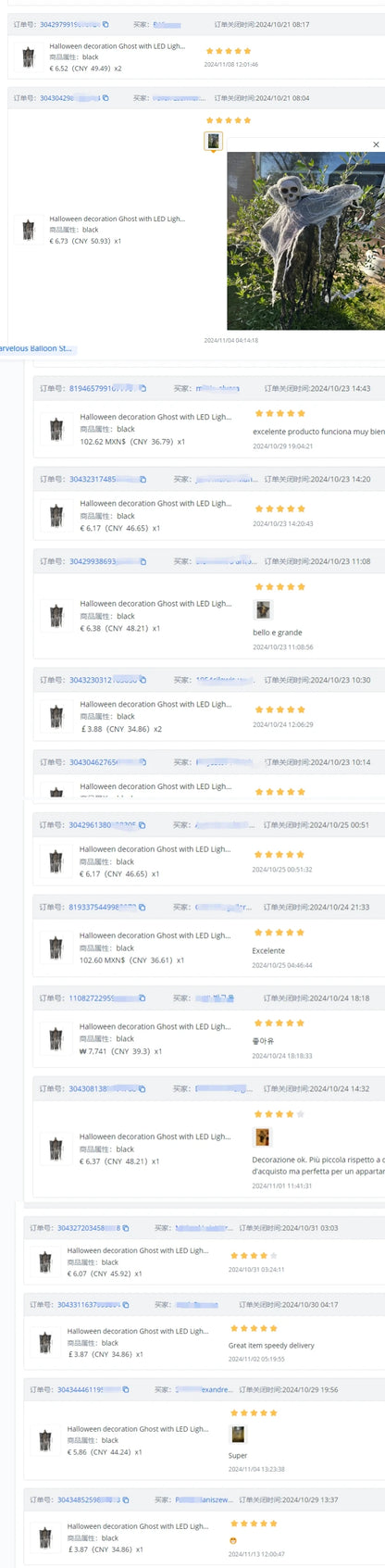 Halloween Skeleton Ghost