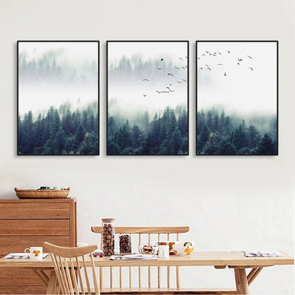 Misty Pines Forestscape