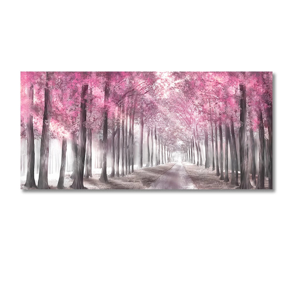 Morning Mist & Sunlight Forest Print