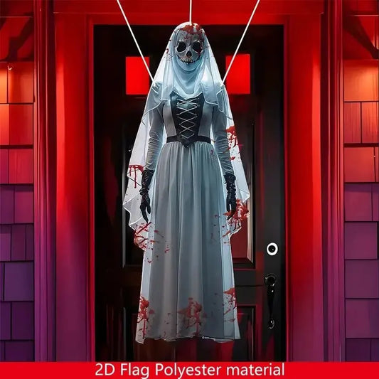 Halloween Horror Skull Bride