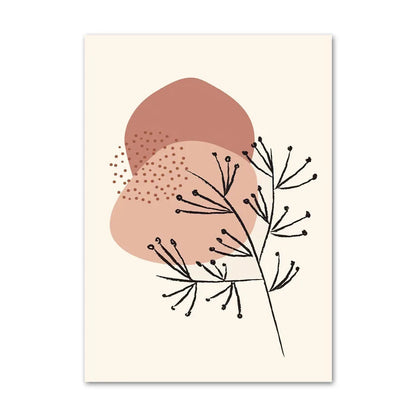 Boho Desert Botantica Abstract