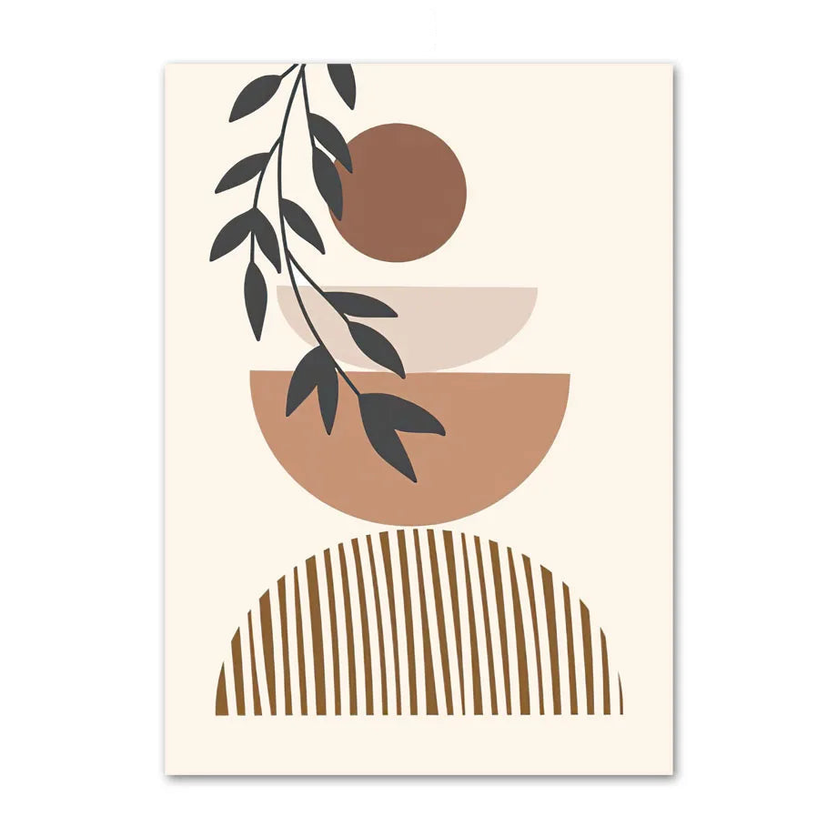 Boho Desert Botantica Abstract