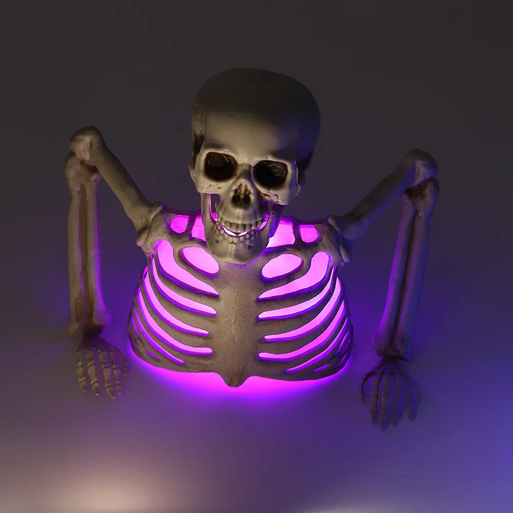 Glowing Skull Skeleton