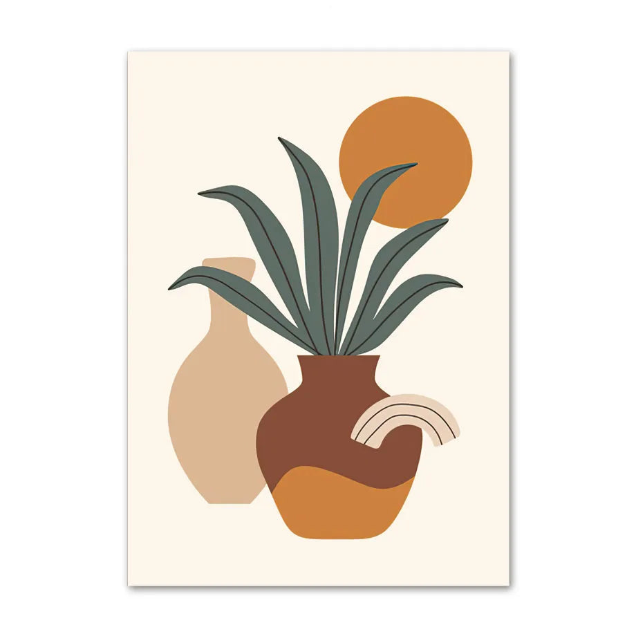 Boho Desert Botantica Abstract