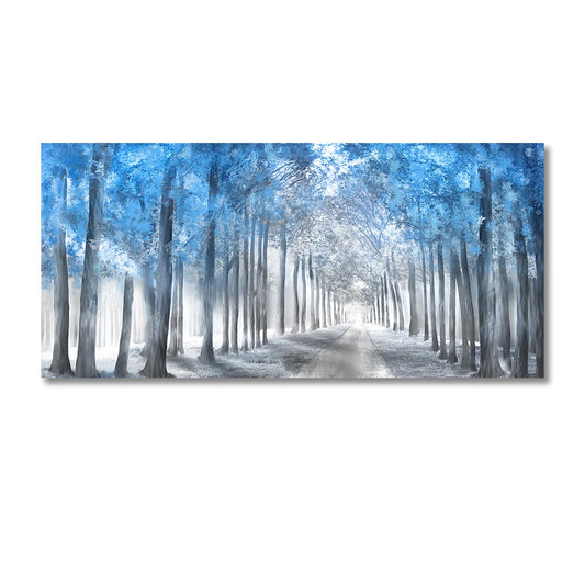 Morning Mist & Sunlight Forest Print